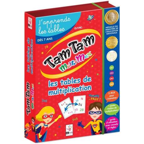 Tam Tam MultiMax : Le Coffret Multiplications