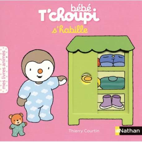 Bébé T'choupi s'habille - Mes livres animés - Album