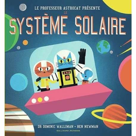 Le professeur Astrocat présente le système solaire