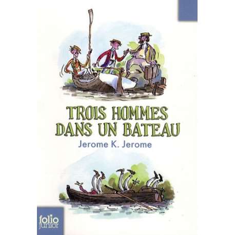 Trois hommes dans un bateau