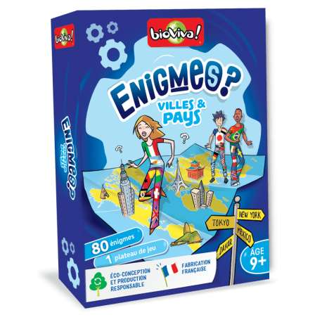 Enigmes : Villes et Pays