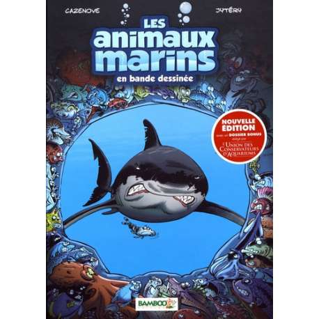 Les animaux marins en bande dessinée - Tome 1