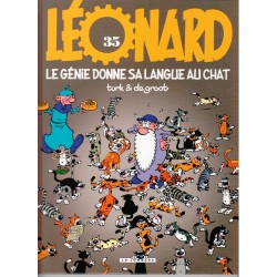 Léonard - Tome 35 - Le génie donne sa langue au chat
