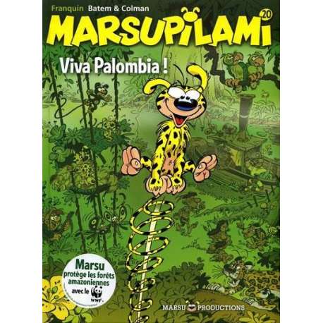 Marsupilami - Tome 20 - Viva Palombia !