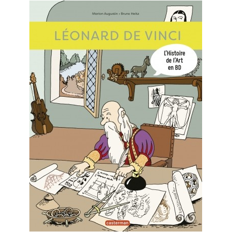 Histoire de l'art en BD (L') - Tome 4 - Léonard de Vinci