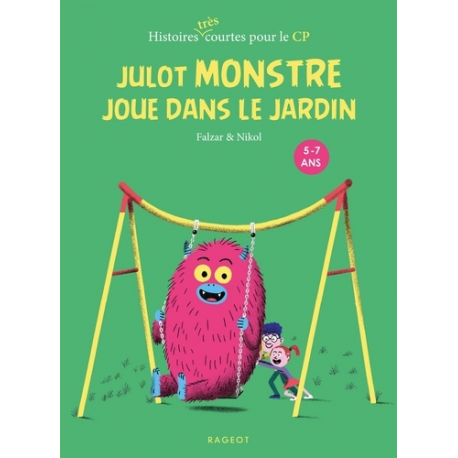 Julot Monstre joue dans le jardin - Poche