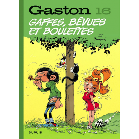 Gaston (Édition 2018) - Tome 16 - Gaffes, bévues et boulettes