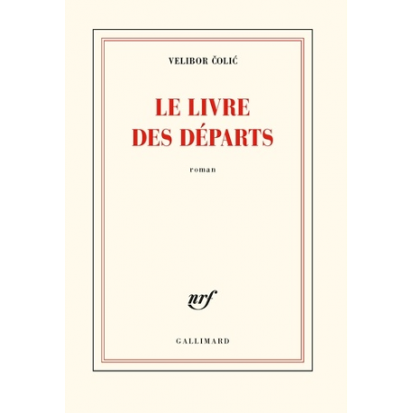 Le livre des départs - Grand Format