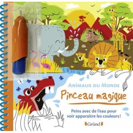 Pinceau magique - Animaux du monde