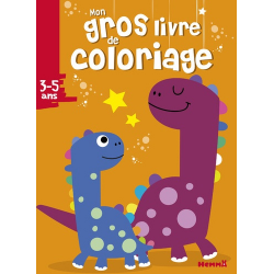 Mon gros livre de coloriage - Dinosaures - Album