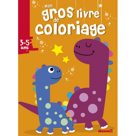 Mon gros livre de coloriage - Dinosaures - Album