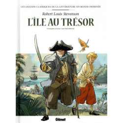Grands Classiques de la littérature en bande dessinée (Les) (Glénat/Le Monde) - Tome 2 - L'île au trésor