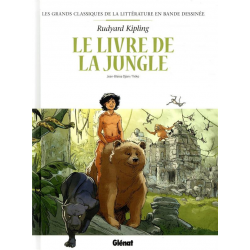 Grands Classiques de la littérature en bande dessinée (Les) (Glénat/Le Monde) - Tome 6 - Le Livre de la Jungle