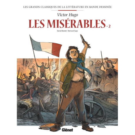 Grands Classiques de la littérature en bande dessinée (Les) (Glénat/Le Monde) - Tome 9 - Les Misérables - 2