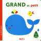 Grand et petit - Livre à volets - Album