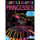 Cartes à gratter Princesses - Avec un stylet en bois - Grand Format