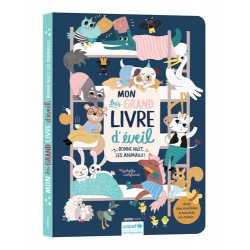 Mon très grand livre d'éveil - Bonne nuit les animaux ! 