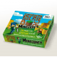 Escape box Minecraft - Contient : 1 livret, 40 cartes, 1 bande-son de 45 minutes, 1 poster