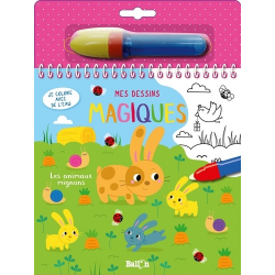 Les animaux mignons - Avec un feutre d'eau - Album