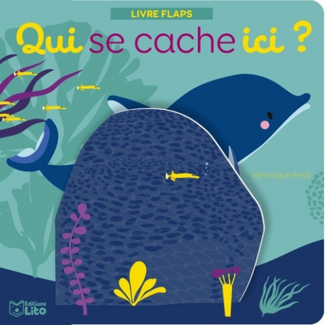 Mon livre puzzle 9 pièces “Les animaux de la mer” Editions Lito