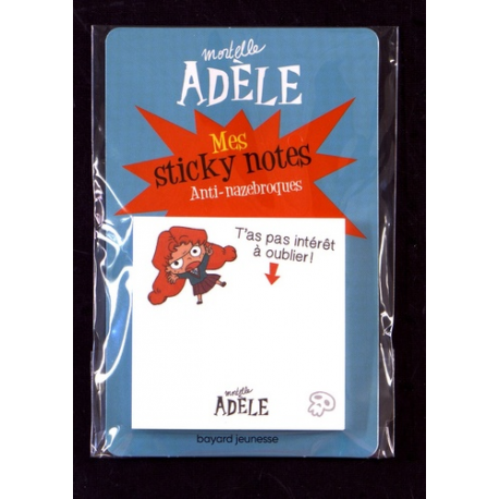 Mes sticky notes Mortelle Adèle - Anti-nazebroques