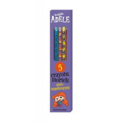 5 crayons mortels anti-nazebroques Mortelle Adèle - Album