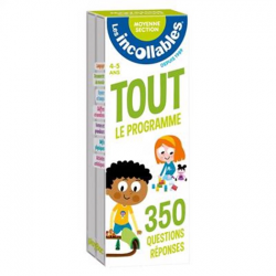 Tout le programme Moyenne Section 4-5 ans - 350 questions réponses - Grand Format