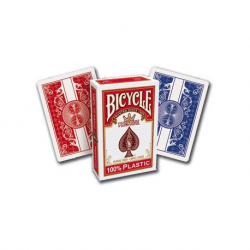 Jeu de 54 cartes : Bicycle Prestige 100% Plastique