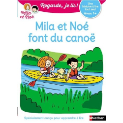 Mila et Noé - Niv1+ - Mila et Noé font du canoë