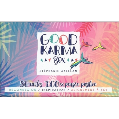 Good Karma Box - 50 cartes 100% pensées positives