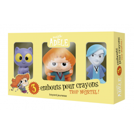 Embouts de crayons Mortelle Adèle - Rentrée 2021