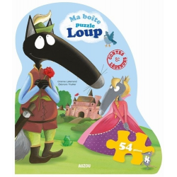 Ma boîte puzzle Loup - 54 pièces