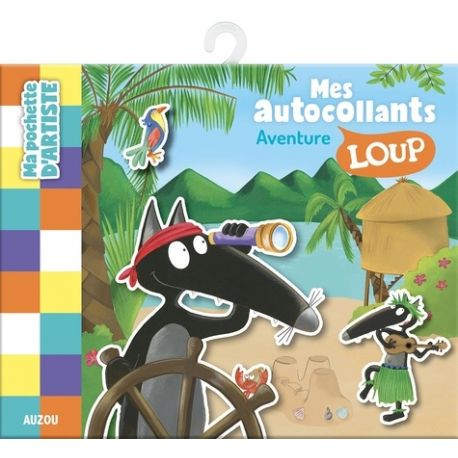 Mes autocollants Loup - Aventure