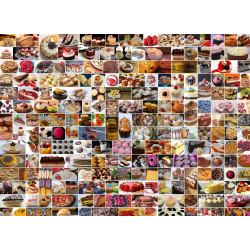 (300 pièces) - Collage - Gâteaux