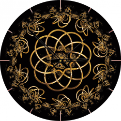 (570 pièces) - Puzzle Horloge - Danse avec la Nuit (Pile non fournie)