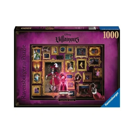 (1000 pièces) - Puzzle Villainous - Capitaine Crochet