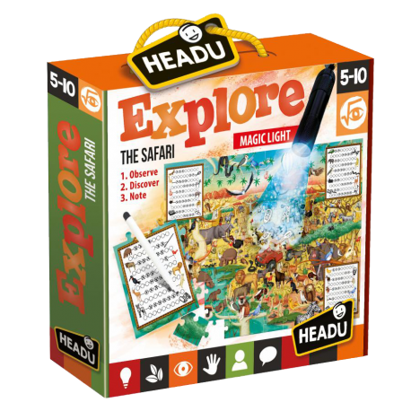 Explore le Safari - Torche Magique