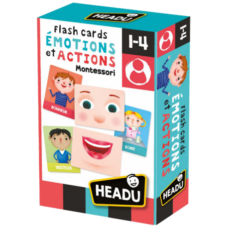 Flashcards Émotions et Actions Montessori