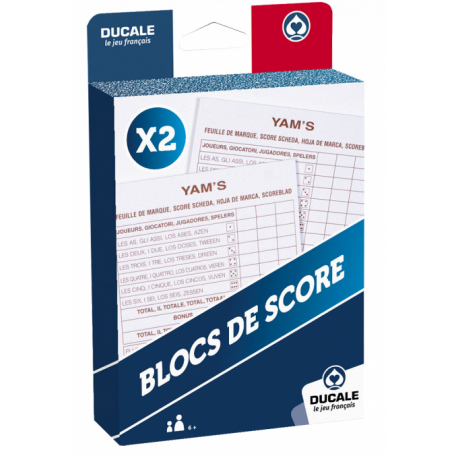 Yam's : 2 blocs de score