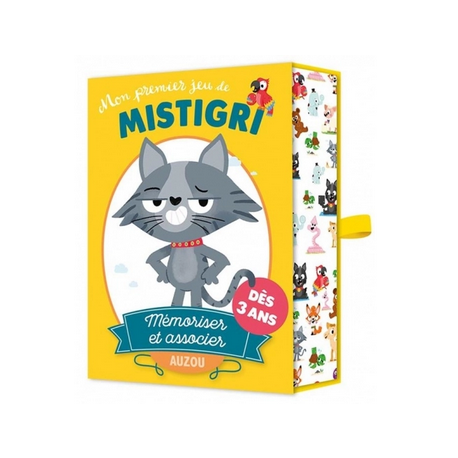 Mon premier jeu de mistigri - mémoriser et associer