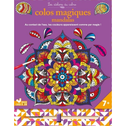 Colos magiques mandalas - Avec 1 pinceau - Album