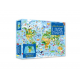 Atlas du monde - Coffret livre et puzzle - Album