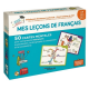 Mes leçons de français CP CE1 CE2 - Avec 40 cartes leçons, 10 cartes jeux, 1 livret explicatif - Grand Format