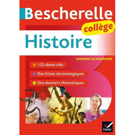 Bescherelle histoire collège - Grand Format