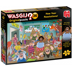 (1000 pièces) - Puzzle WASGIJ Orignial 36 - New Year resolution