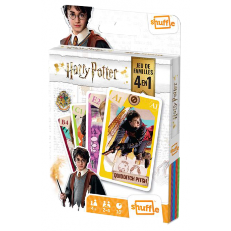 Harry Potter : Jeu de famille 4 en 1