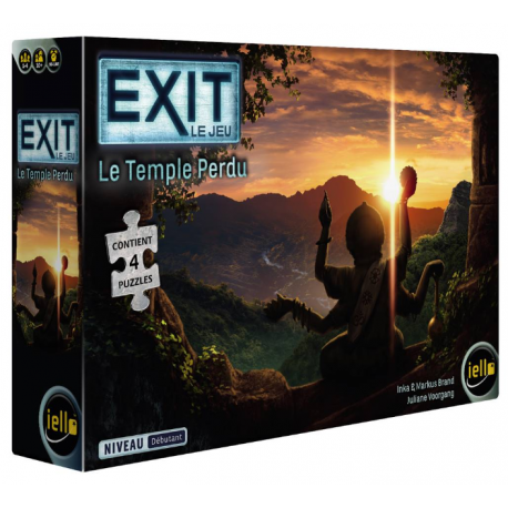 Exit Puzzles - (352 pièces) Le Temple Perdu