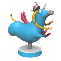 Unicorn Fever : Figurine Hilda (Bleu)