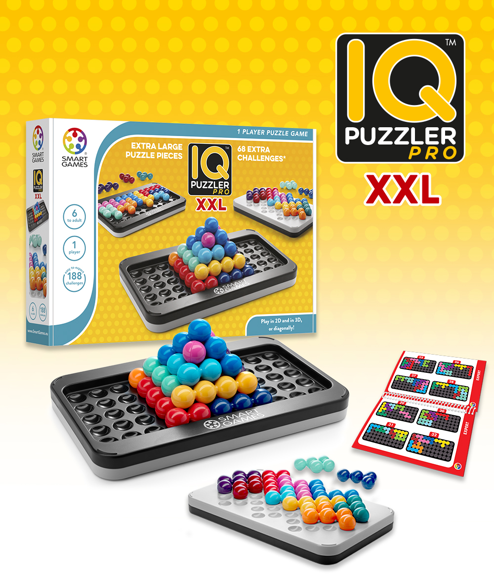 IQ Puzzler Pro + IQ Fit - Jeu De Societe Enfant 6 Ans - Puzzle
