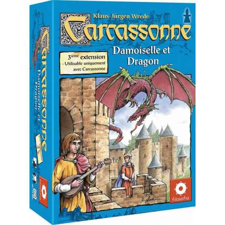 Carcassonne : Damoiselle et Dragon